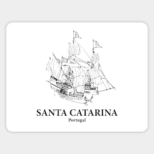 Santa Catarina – Portuguese Ship Magnet